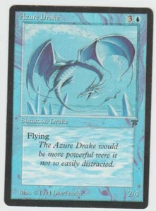 Azure Drake MtG Magic The Gathering Legends - Imagen 1 de 2