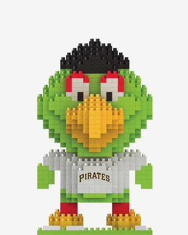 FOCO BRXLZ MLB Pittsburgh Pirates Team Mascot 3-D Construction Toy Cover