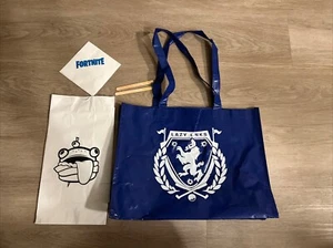 RARE Fortnite PAX West 2018 Promo Lazy Links Golf Tote Durr Burger Bag LOT - Bild 1 von 6