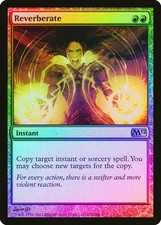 Reverberate FOIL Magic 2012 / M12 PLD Red Rare MAGIC GATHERING CARD ABUGames