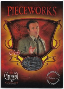 Charmed Connections (2004)~ PIECEWORKS CARD PWC6 Cole/Julian McMahon Tie Variant