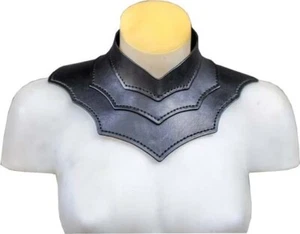 Charmian Women's Leather Gorget Collar Armor - Picture 1 of 7
