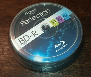 PERFECTION Blu-Ray Disc BD-R Grade A 25GO 1-4x speed paquet de 10 - Photo 1/1
