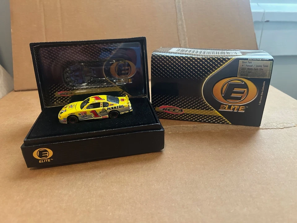 Steve Park 1:64 2001 Pennzoil/Looney Tunes Monte Carlo RCCA Elite 1:64 Foto 1 de 1