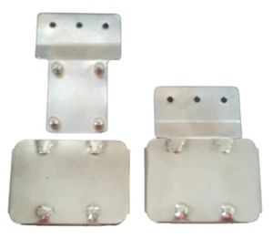 New! 1 pair Stainless steel 3" QUICK CHANGE BLEVINS BUCKLES w/ Four posts Horse - Picture 1 of 5