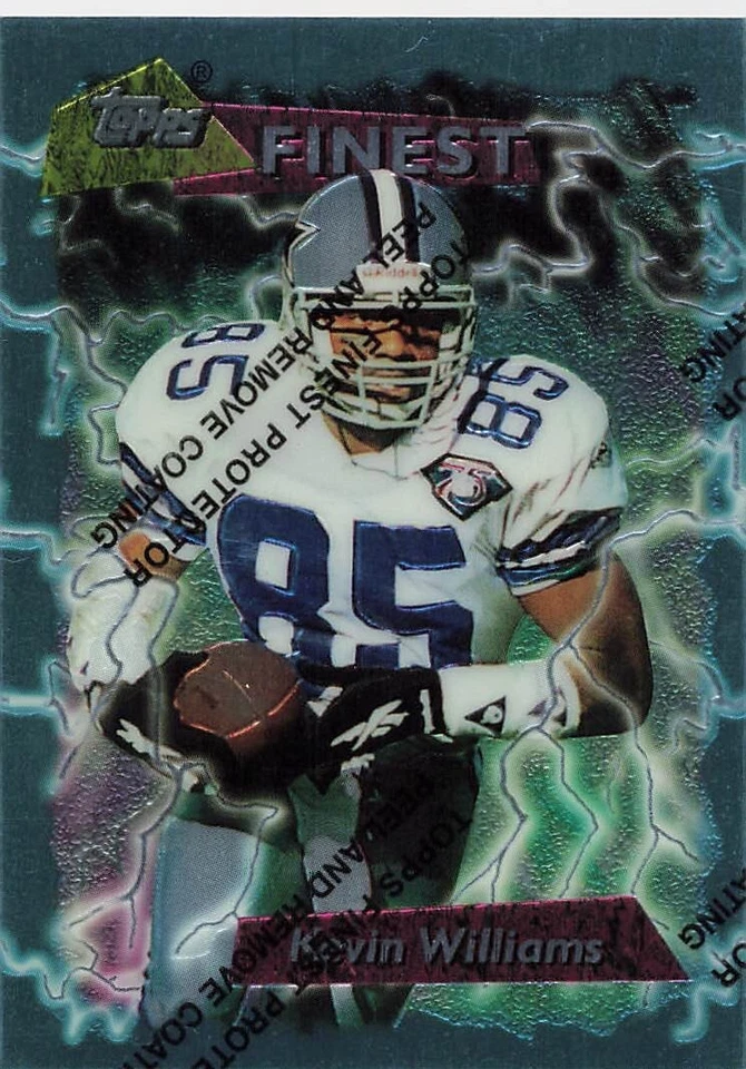 KEVIN WILLIAMS 1995 TOPPS FINEST FOOTBALL #174 - Image 1 of 1