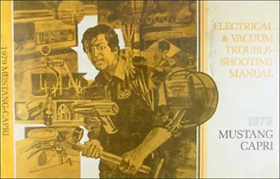 1979 MUSTANG Y Capri Eléctrico Y Vacío Problemas Manual Ford Mercury - Imagen 1 de 2