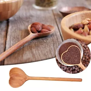 Cucchiaio Legno Utensili da Cucina Riutilizzabile Utensili Eleganti Incredibile Durevole - Foto 1 di 12
