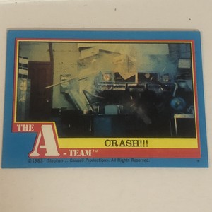 The A-Team Trading Card 1983 #4 Crash
