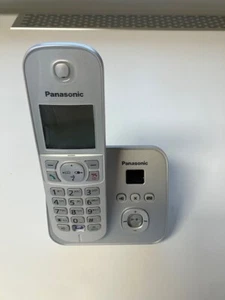 Panasonic digitales schnurloses Telefon mit integriertem Anrufbeantworter - Bild 1 von 3