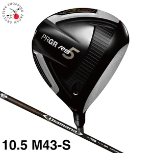 PRGR RS 5 Series Driver 10.5° S Flex M43 Diamana Graphite Shaft New Headcover - Picture 1 of 17