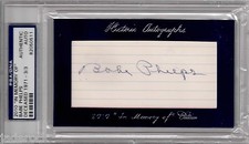 Babe Phelps 2010 Historical Autographs "In Memory of" Edition Auto #3/3 PSA/DNA