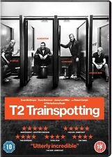 T2 Trainspotting (DVD, 2017) Trainspotting 2 Movie DVD Ewan McGregor Danny Boyle