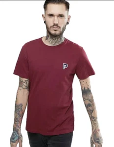 Penfield Men's Burgundy Red Perris Short Sleeve T-Shirt Size Medium NWT - Picture 1 of 4