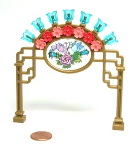 Playmobil Victorian Wedding Reception Decorative Gold Fence Arch Flowers 5339 - Picture 1 of 2