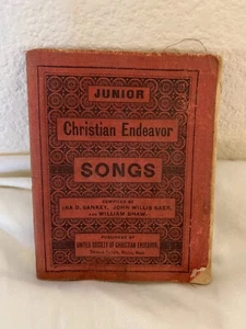 Junior Christian Endeavor Songs, c. 1893 - Bild 1 von 1