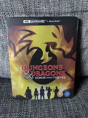 Dungeons & Dragons Honor Among Thieves 4k uhd Steelbook + extras new sealed look - Image 1 of 4