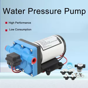 70 PSI 12 V Wasserdruck Druckerhöhungspumpe 5,5 GPM Membran Hochdruck - Bild 1 von 10