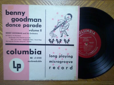 COLUMBIA 10"  LP RECORD CL 6100/BENNY GOODMAN/DANCE PARADE VOLUME 2/ VG+ DG - Image 1 of 4