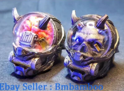 Figura de acción Cyberpunk 1/6 modelo cabeza de calavera accesorios mecánicos militares juguete Foto 1 de 4