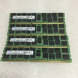 Dell Samsung 64GB 4x 16GB PC3L-12800R Registered Server RAM - M393B2G70QH0-YK0 - Picture 1 of 4