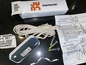 JUNO TRAC-MASTER T45 WH TRACK LIGHTING pin up mono Point Adapter cord & plug $47 - Picture 1 of 12
