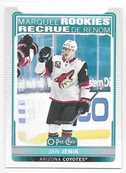 Jan Jenik Arizona Coyotes 2021-22 O-Pee-Chee Rookie #511 - Image 1 of 1