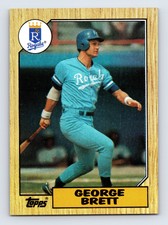 1987 Topps George Brett #400  Baseball  Kansas City Royals