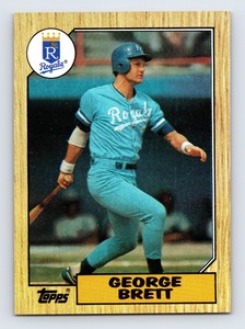 1987 Topps George Brett #400  Baseball  Kansas City Royals