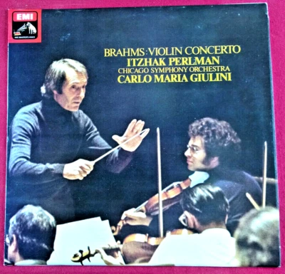EMI ASD 3385 Brahms Violin Concerto in D Op. 77 Perlman 1977 - Image 1 of 4