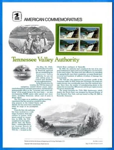 Panel conmemorativo USPS #189 AUTORIDAD DEL VALLE DE TENNESSEE #2042 - Imagen 1 de 1