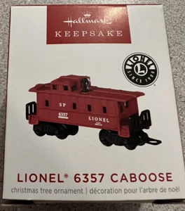 2022 Hallmark Keepsake Lionel 6537 Caboose Die-Cast Metal Ornament NEW (a1) - Picture 1 of 4