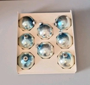 Shiny Brite Weihnachten Quecksilber Glaskugeln 8 Sammlerstücke  - Bild 1 von 3