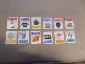 USA Used, 2011 Issue, Pioners of Industrial Desigh, Set of 12), Scott #4546A-L - Picture 1 of 1