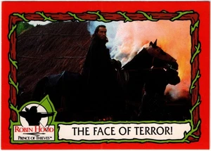 1991 Topps Robin Hood: Prince of Thieves Card #38 The Face Of Terror! - Picture 1 of 2