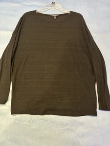 Simply Vera Wang Damen Bluse Langarm schwarz Shirt Style Größe (L) - Bild 1 von 7