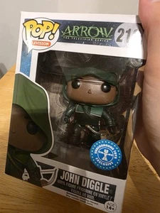 Funko Pop Arrow #212 John Diggle Underground Toys Exclusive - Picture 1 of 7