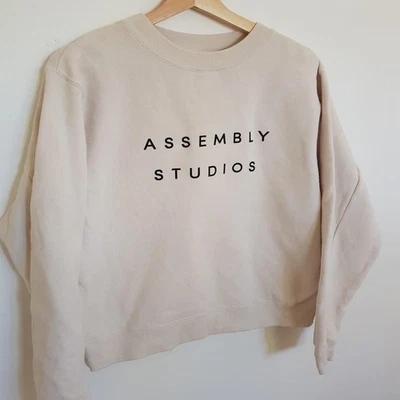 Assembly Label Beige/Cream Jumper size 8 - Image 1 of 3