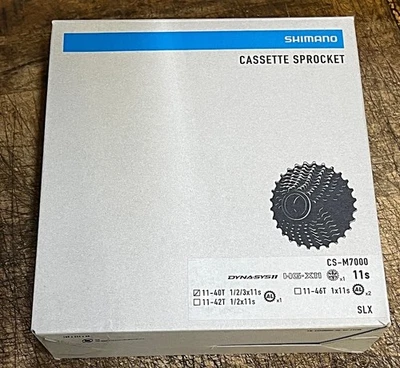 Shimano SLX Cassette M7000 11 Speed 11-40T Genuine - BRAND NEW - Image 1 of 4