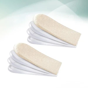  1 Paar unsichtbare Innenhöhungsschuhpolster verstellbare Höheneinlegesohle hoch - Bild 1 von 11