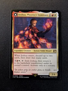 JOSHUA, PHOENIX'S DOMINANT // PHOENIX, WARDEN OF FIRE #229 MTG Final Fantasy - Picture 1 of 2