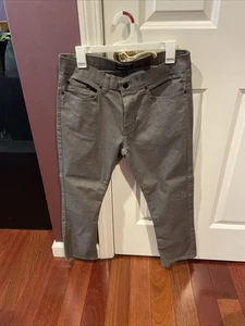 Kenneth Cole Men's Dark Gray Chino Pants Size 30 x 25 - Picture 1 of 10