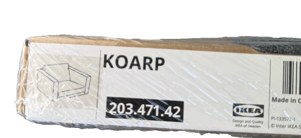 IKEA Koarp Chair Armchair Cover - Gunnared Medium Gray (203.471.42)