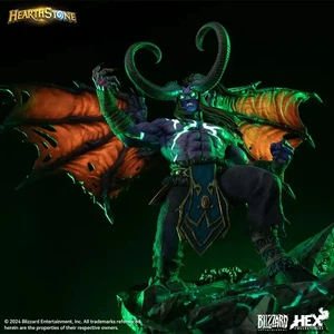 World of Warcraft Illidan Stormrage 1/10 Scale Limited Statue Painted Model New - Picture 1 of 10