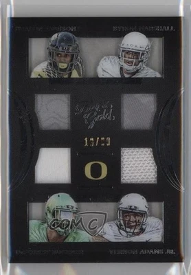2016 Panini Black Gold Collegiate White /99 Byron Marshall DeForest Buckner #15 - Image 1 of 2