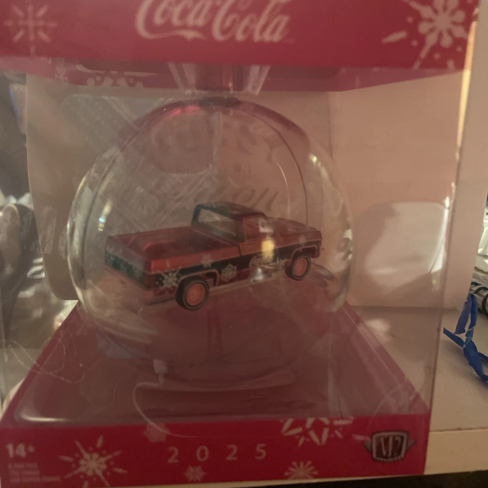 M2 Machines 2025 Christmas Ornament 1976 GMC Truck CHASE - Image 1 of 4