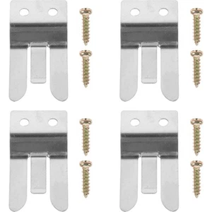 4 Pcs Microphone Hook Replacement Metal Mount Clips Stand for Stands - Zdjęcie 1 z 12