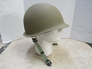 TAIWANESE ROC M1 STEEL POT W/ LINER DESERT TAN RARE GULF WAR HELMET SAUDI ARMY - Foto 1 di 24