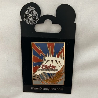 Prendedor DLR 2007 Rockin Space Mountain Tomorrowland edición abierta Foto 1 de 3