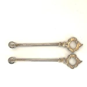 Vintage candle snuffers set of 2 Gold/Silver Finish - Picture 1 of 8